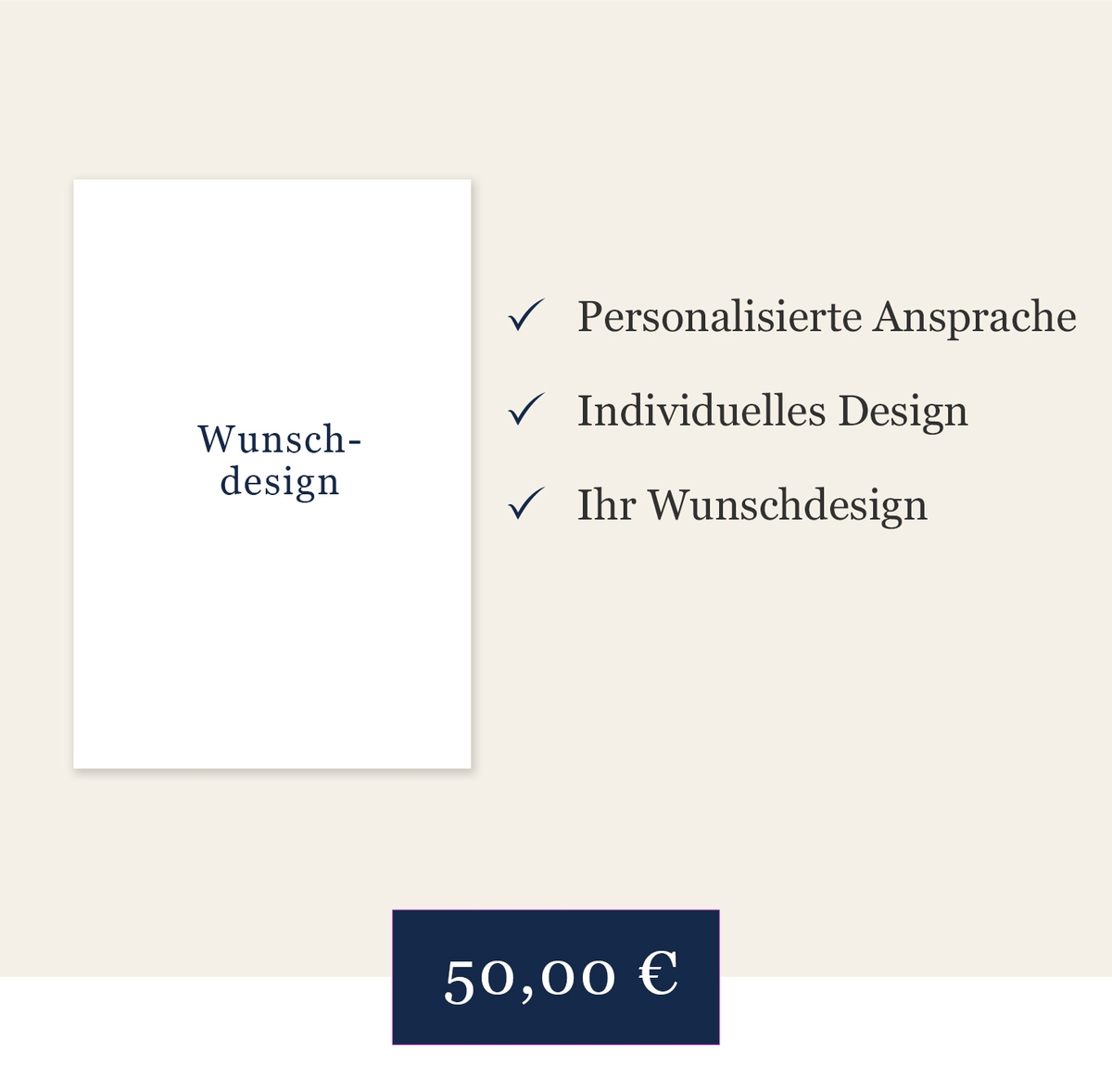 Individualprodukt Premium Service