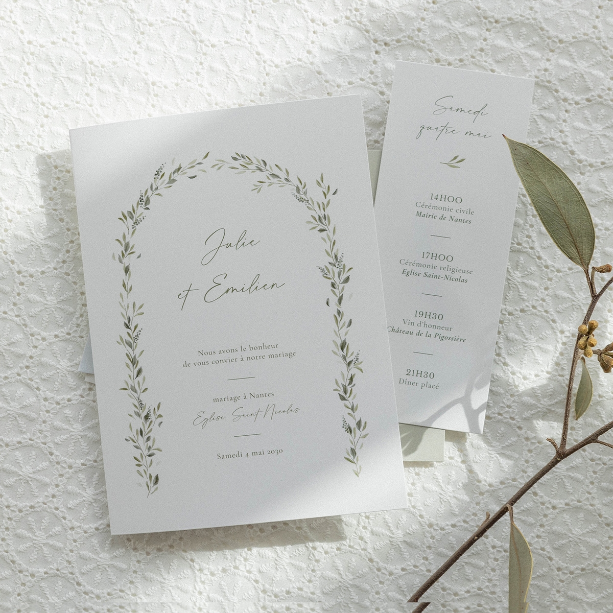 Hochzeitseinladung Im Grünen