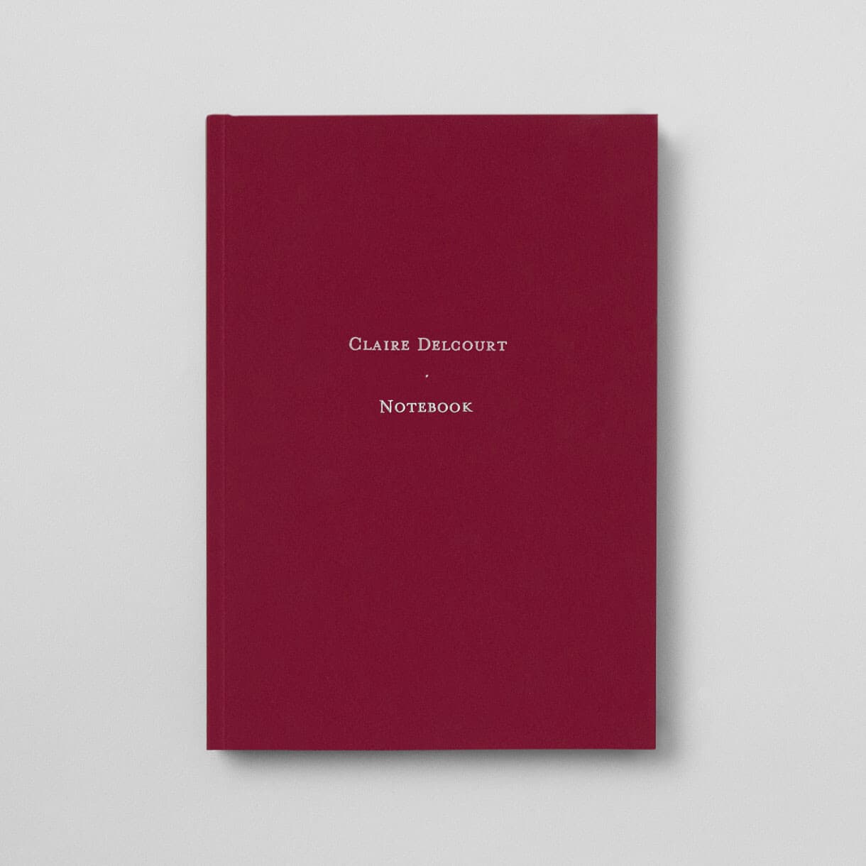 Notizbuch Softcover veredelt