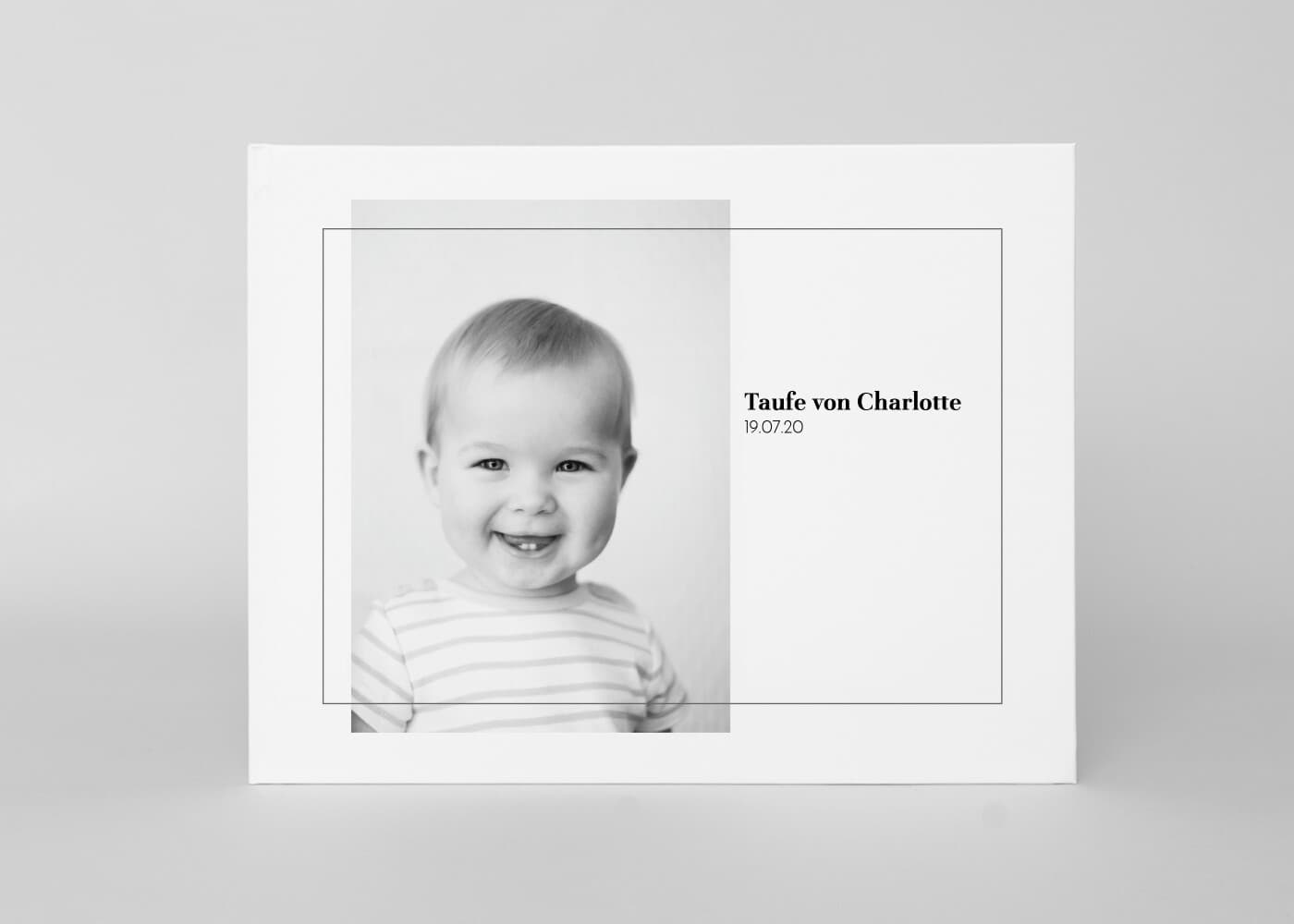 Fotobuch Taufe Hardcover