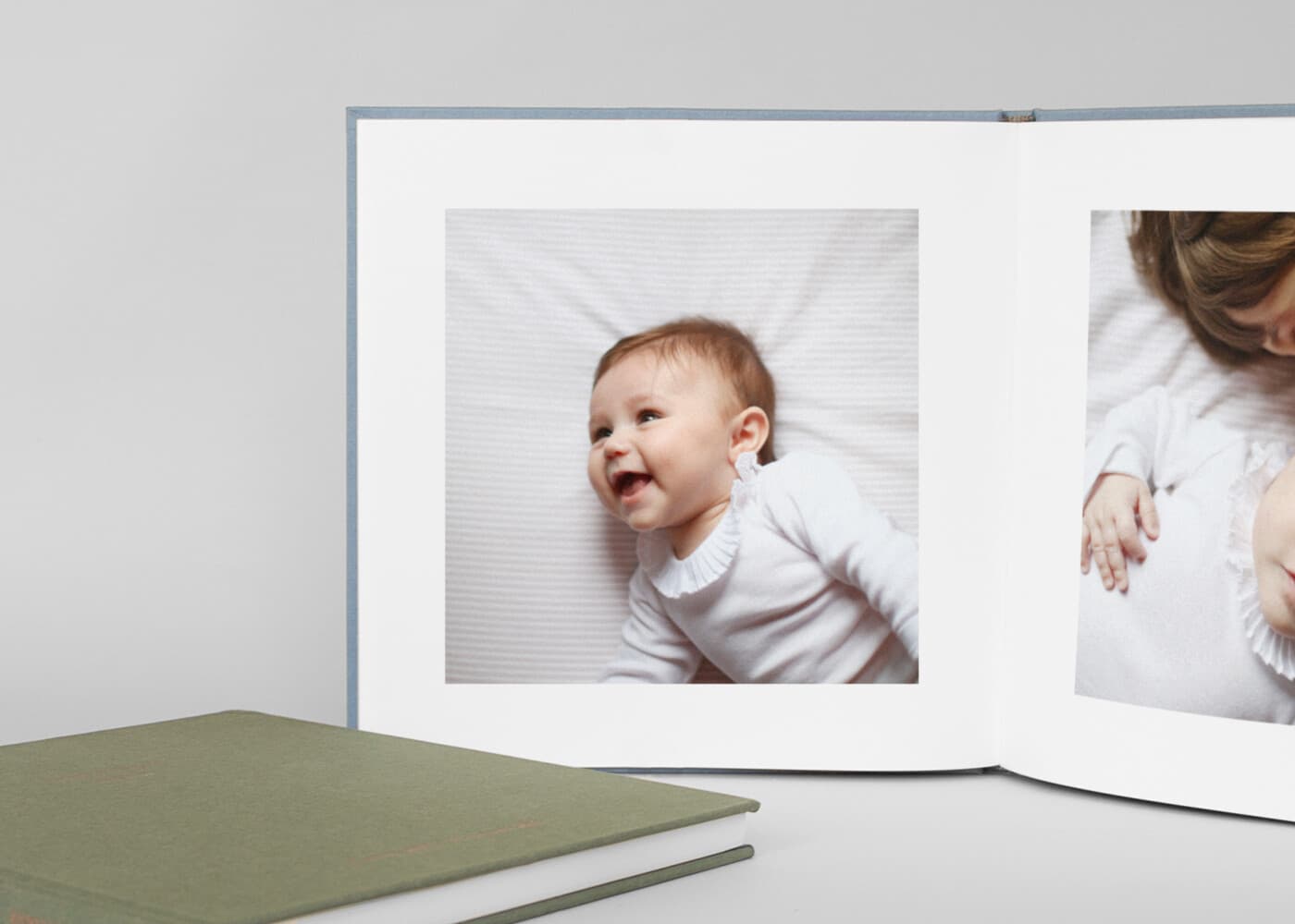 Fotobuch Taufe Stoffeinband