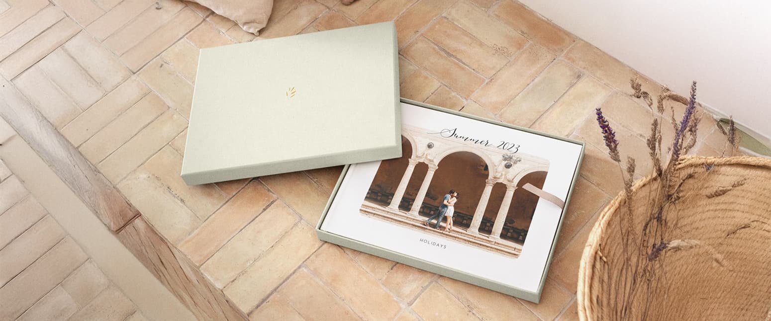 Geschenkbox für Ihr Fotobuch