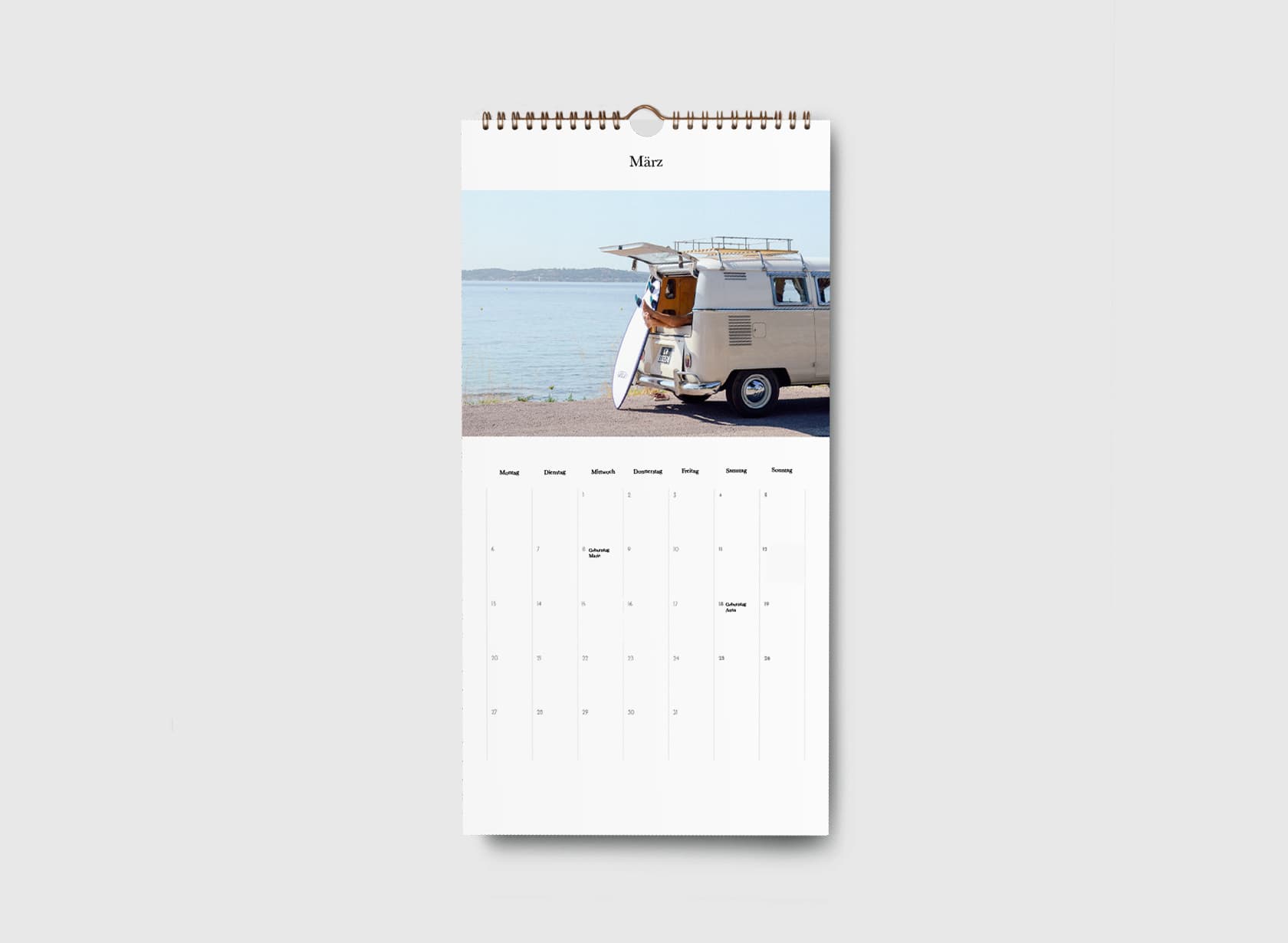 Wandkalender Großformat
