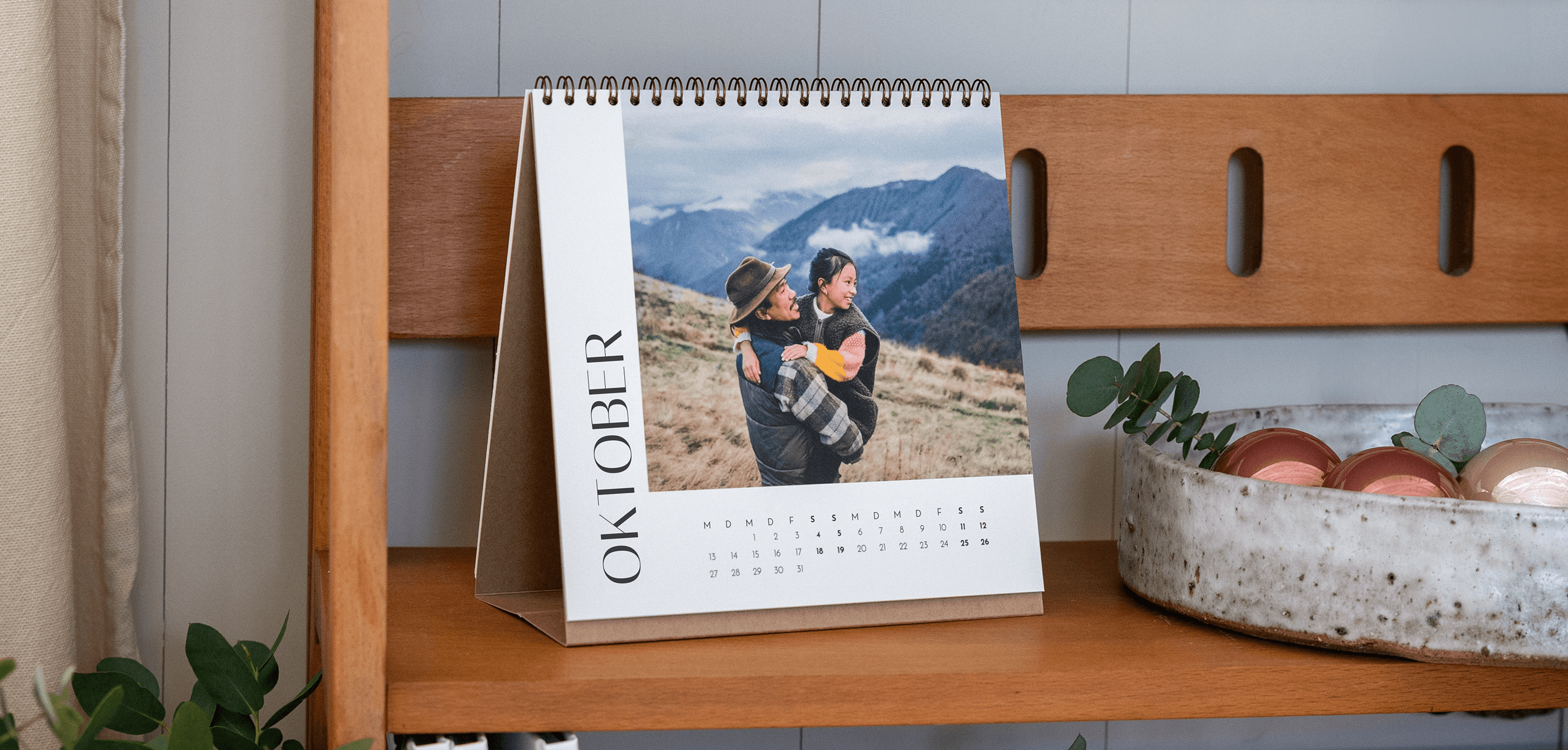 Tischkalender quadratisch