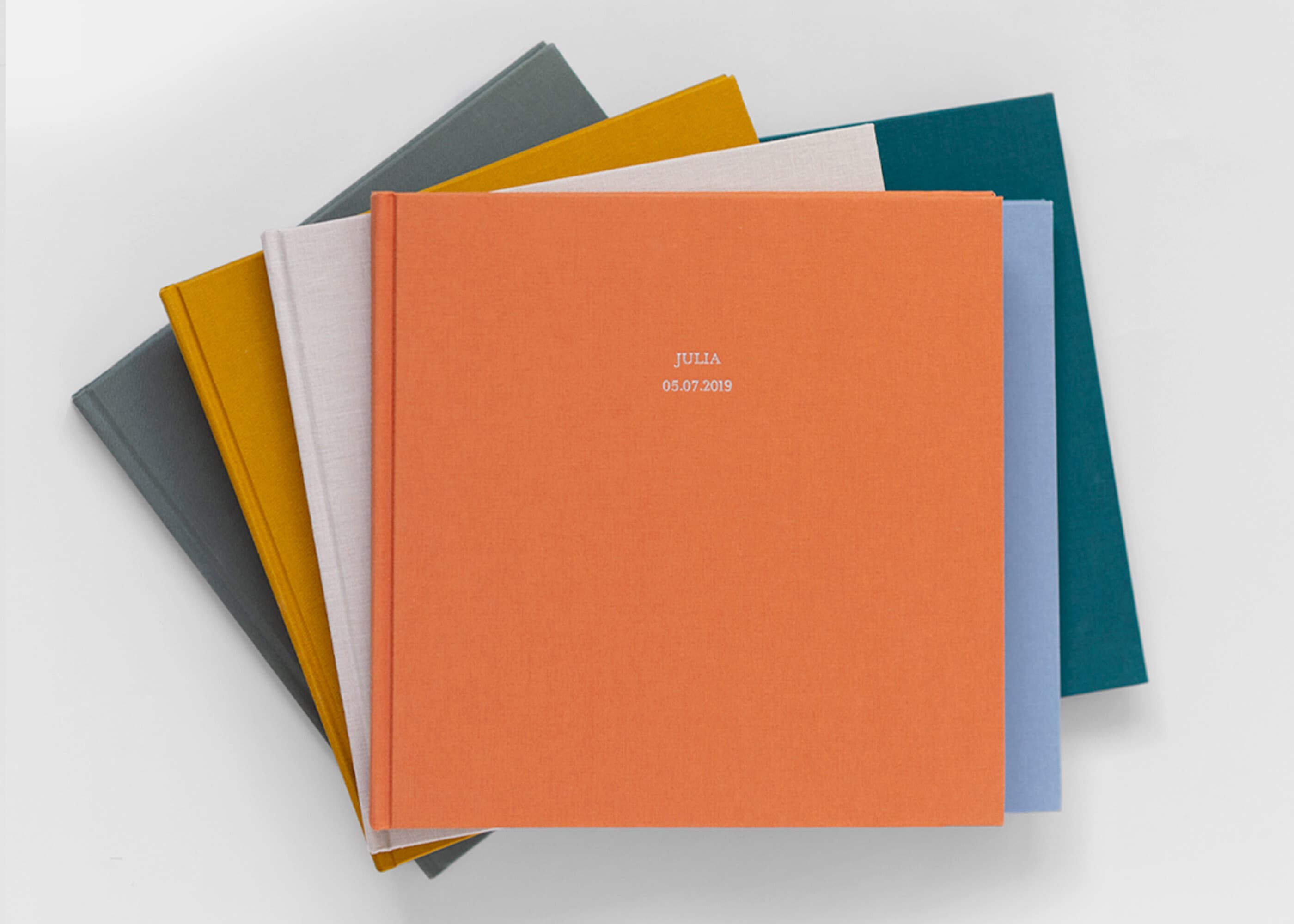 Fotobuch Baby mit Stoffeinband