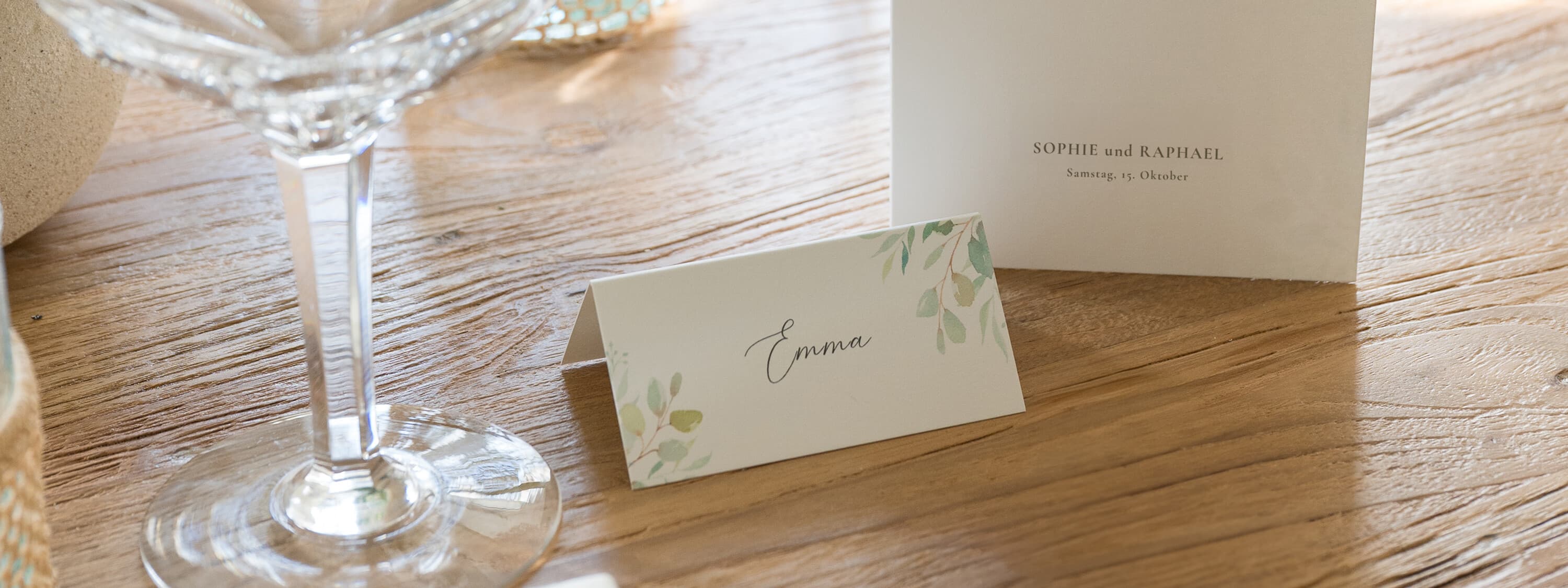 Platzkarten Hochzeit