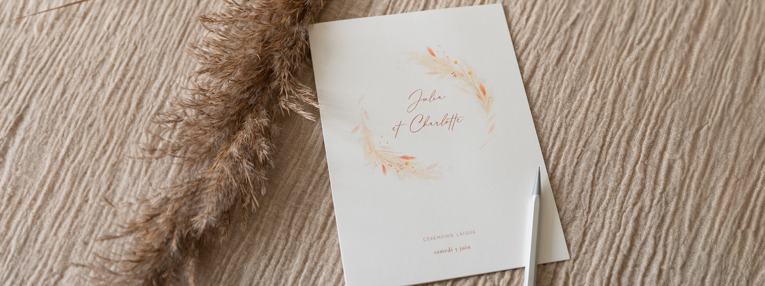 Kirchenheft Hochzeit Vintage