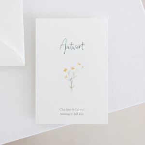 Antwortkarten Hochzeit