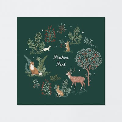 Weihnachtskarte Weihnachtsgeschichte