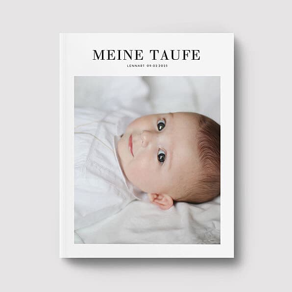 Fotobuch Taufe