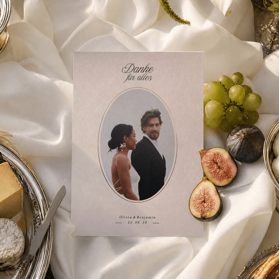 Dankeskarten zur Hochzeit