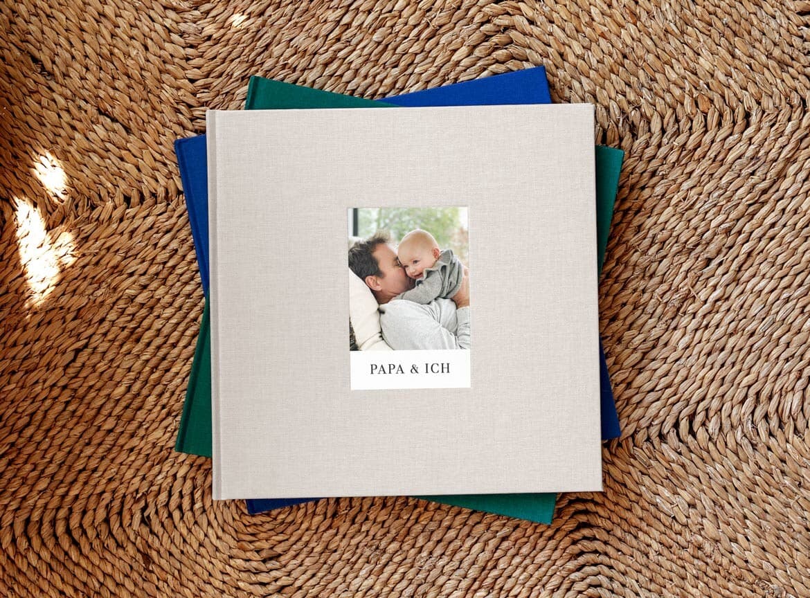 Fotobuch mit Stoffeinband