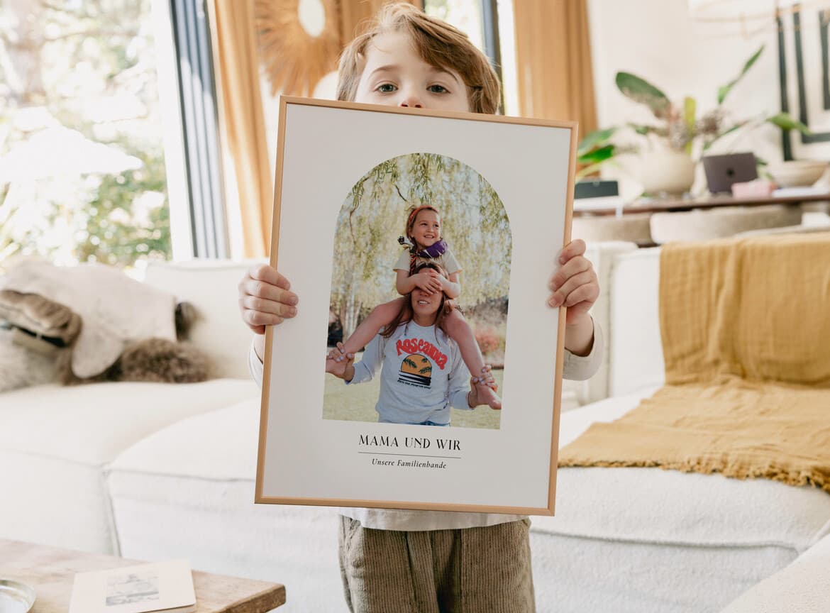 Poster für Muttertag und Vatertag