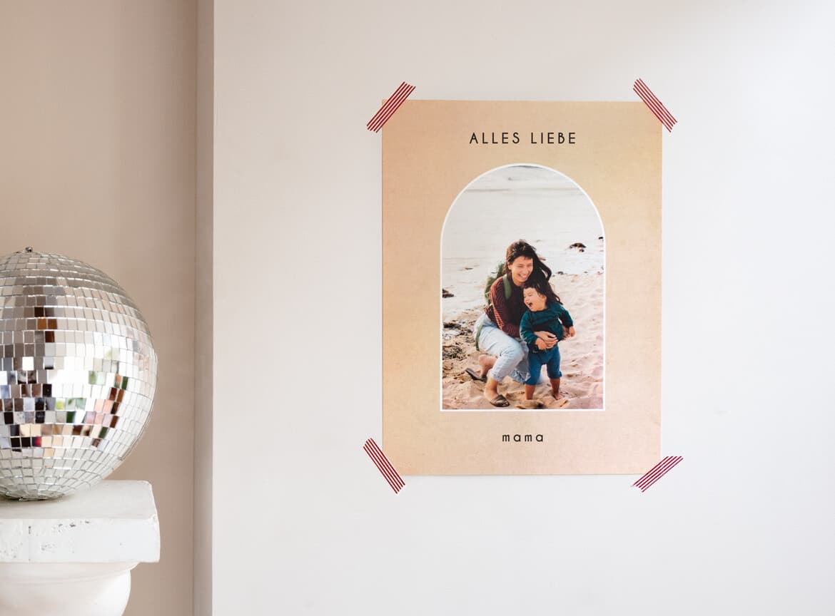 Personalisierbare Poster