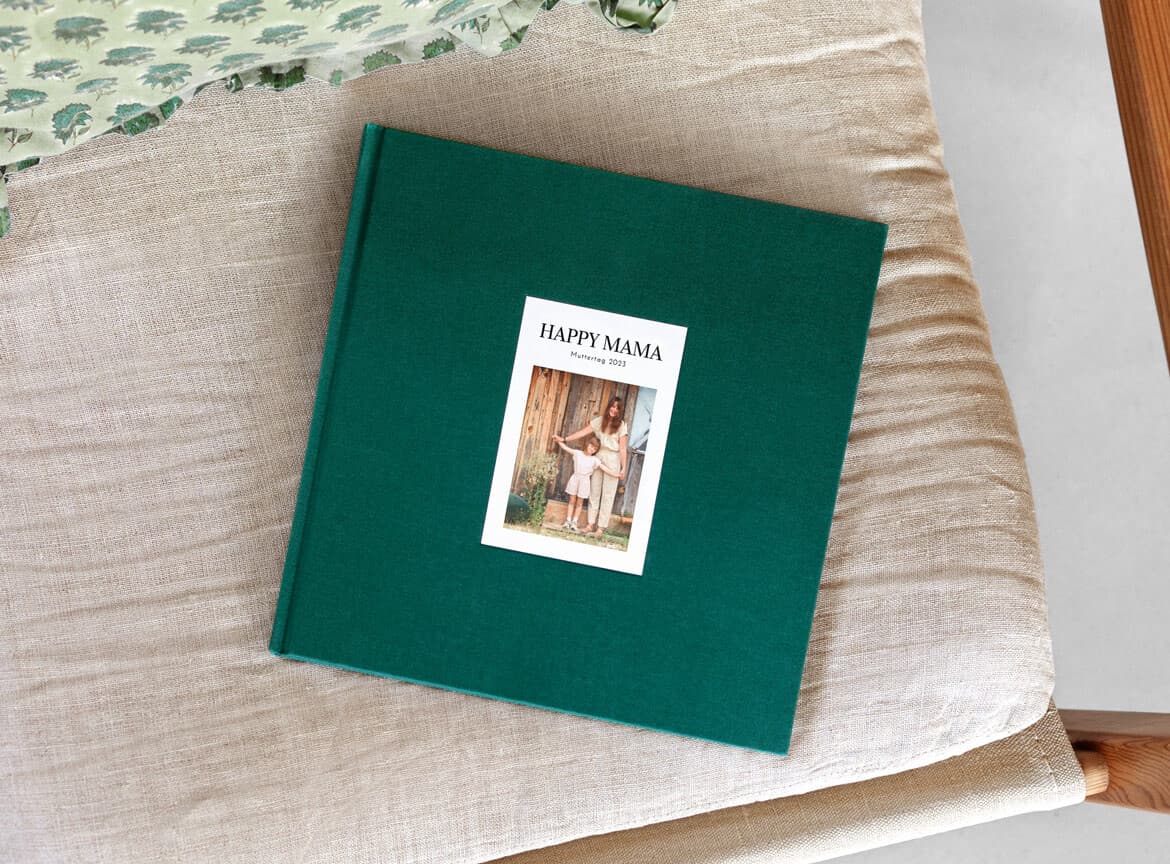 Fotobuch mit Stoffeinband