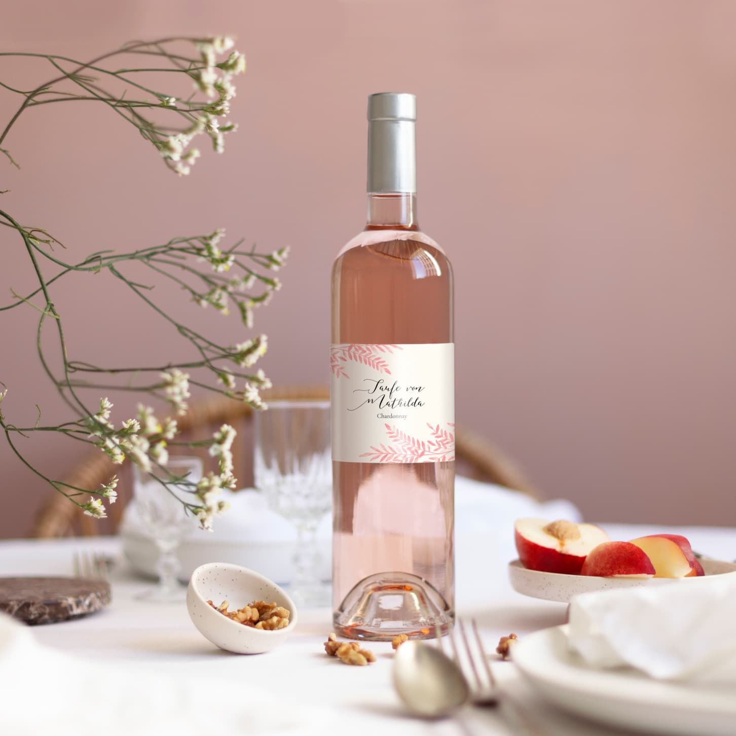 Flaschenetiketten Taufe