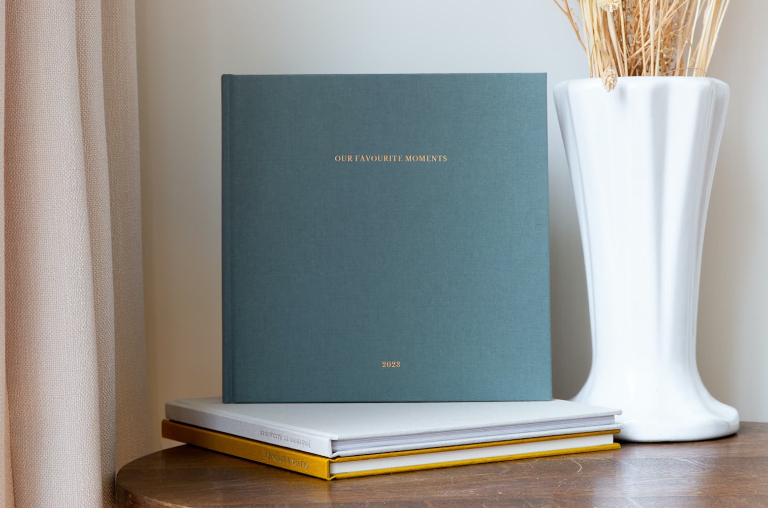 Fotobuch mit Stoffeinband