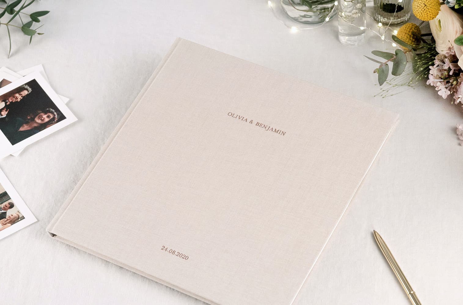 Personalisiertes Gästebuch Hochzeit