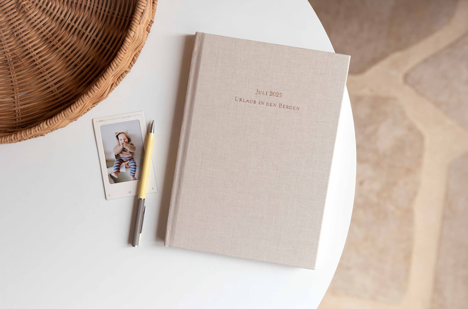 Notizbuch artisanale Veredelung