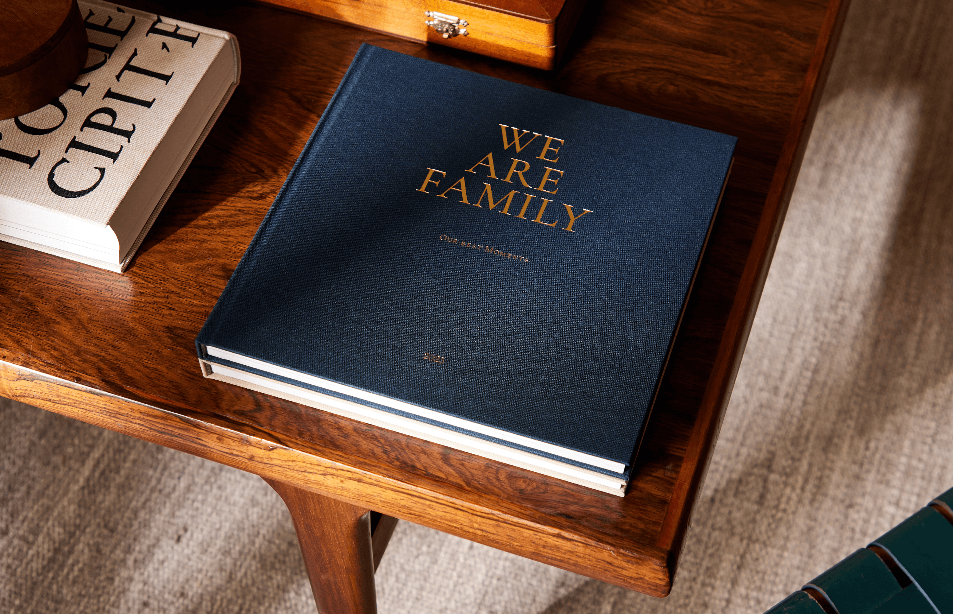 Fotobuch mit Stoffeinband