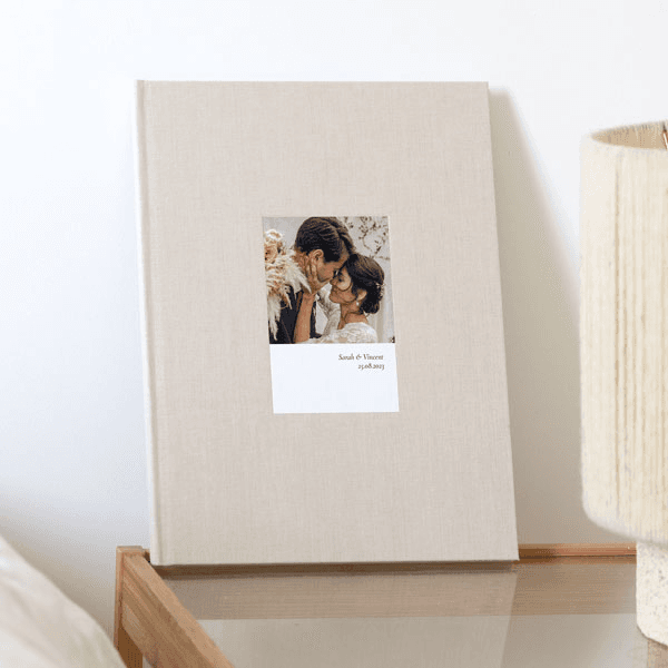 Fotobuch Hochzeit Leineneinband