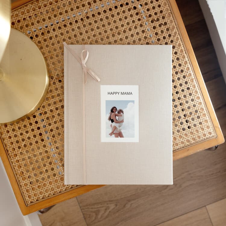 Fotobuch mit Stoffeinband Rosemood