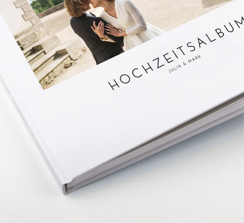 Hochwertige Hardcover-Fotobücher