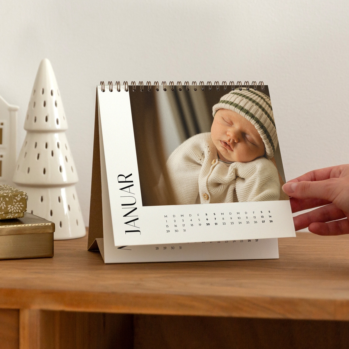 Tischkalender Bilderrahmen Editierbar