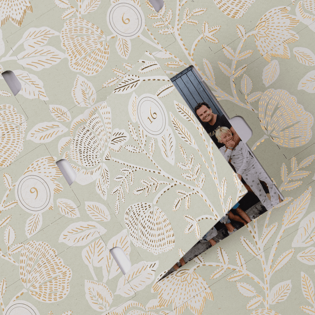 Adventskalender Dezemberblüte