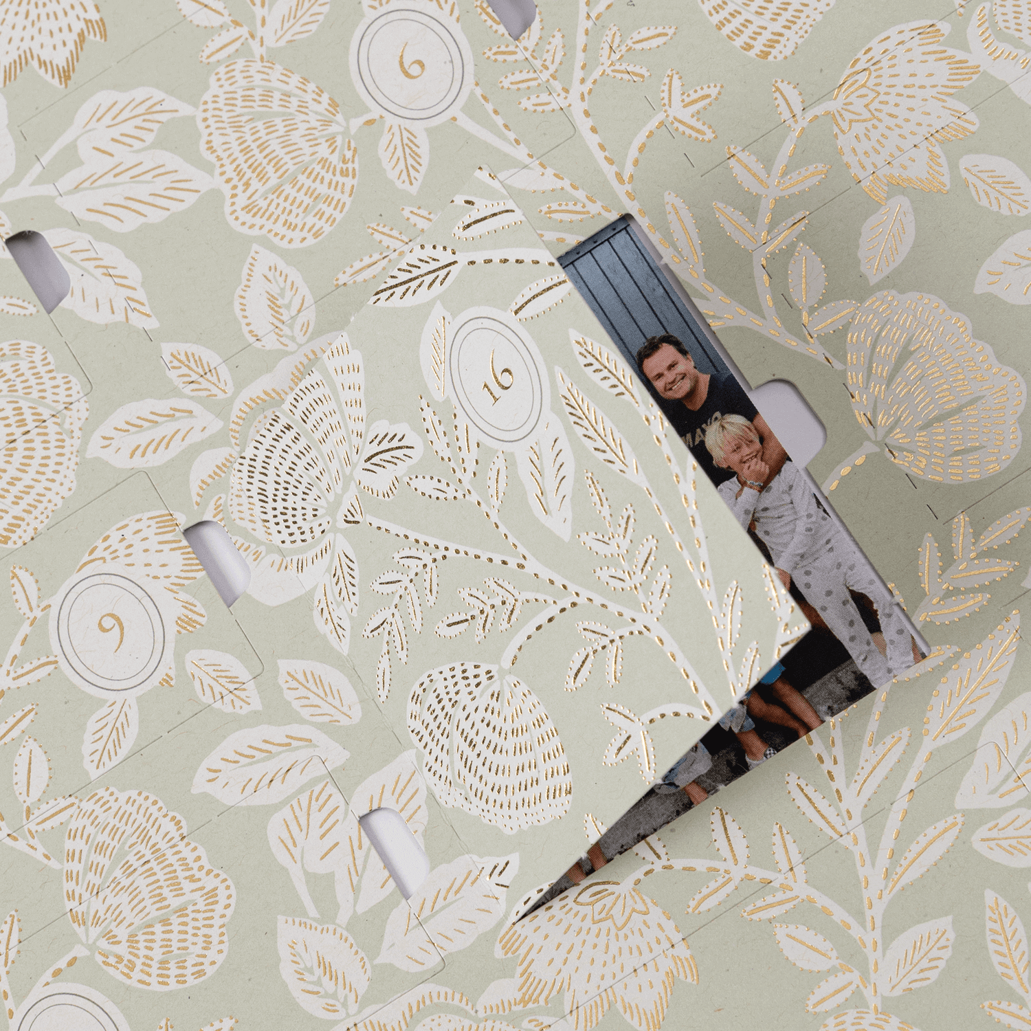 Adventskalender Dezemberblüte