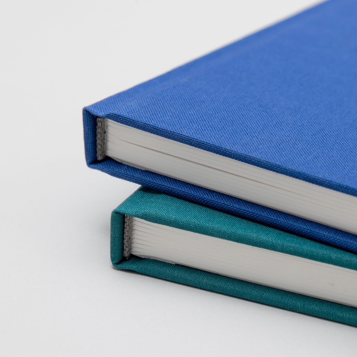 Notizbuch Stoffeinband mit Foto