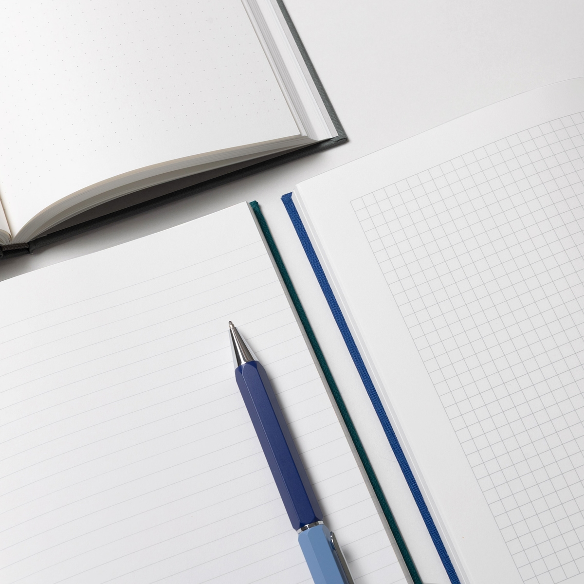 Notizbuch Stoffeinband veredelt