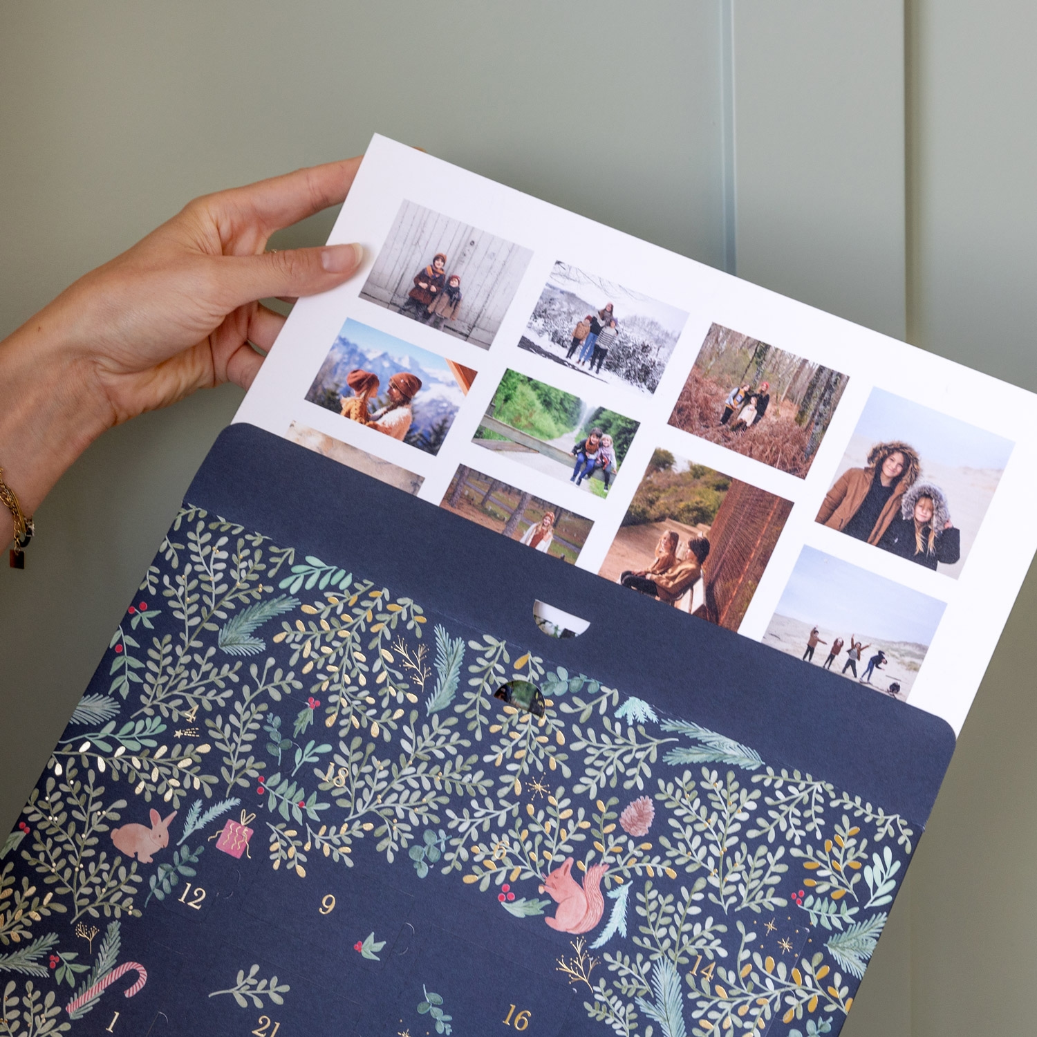 Adventskalender Winterspaziergang