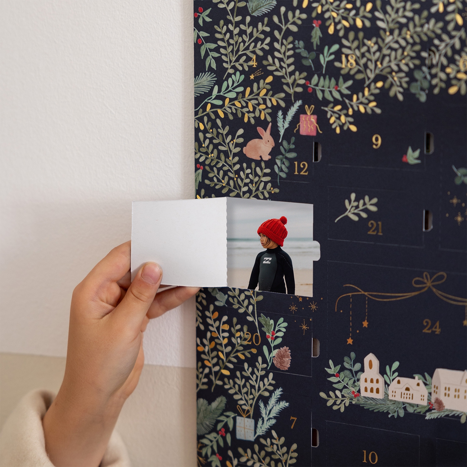 Adventskalender Winterspaziergang