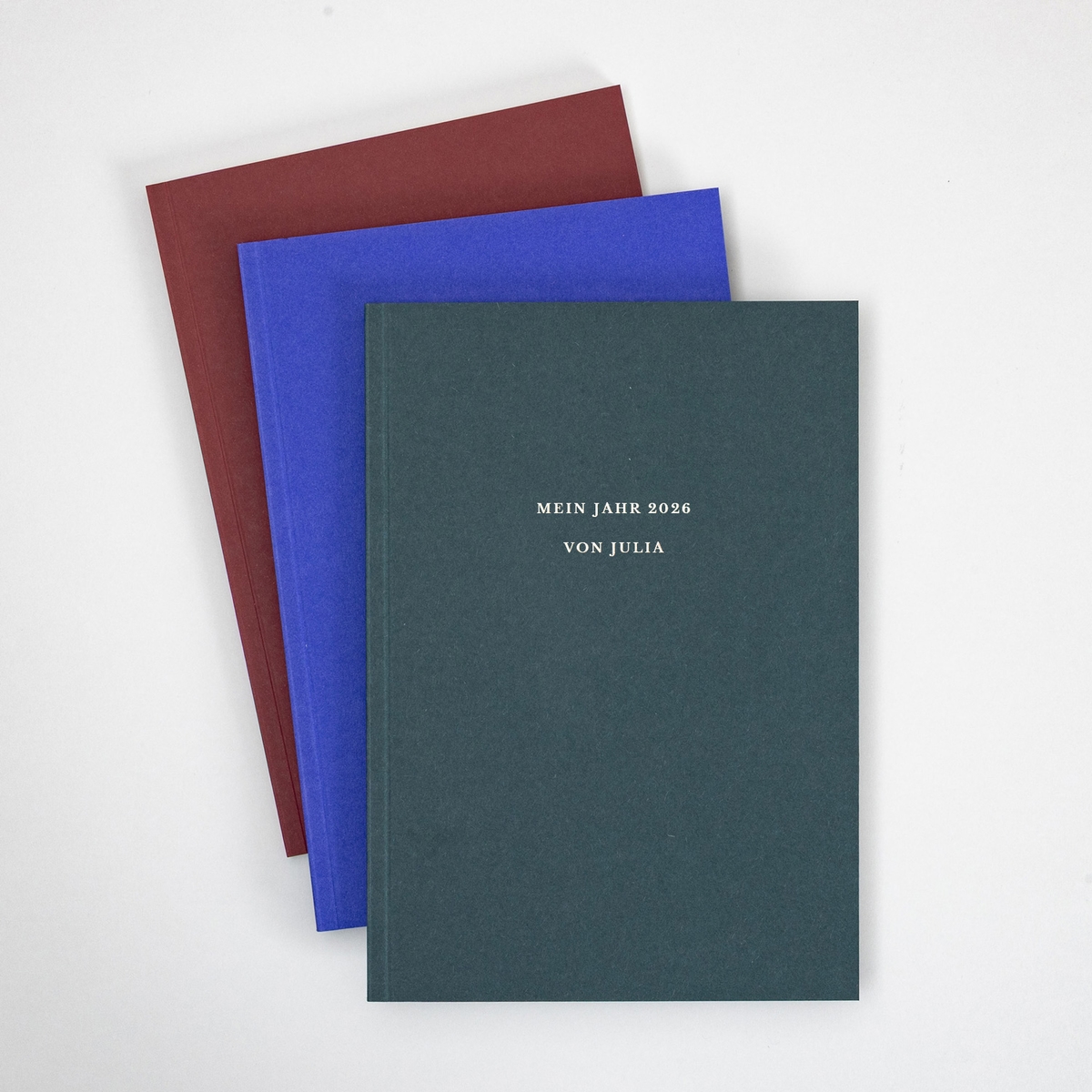 Notizbuch Softcover veredelt