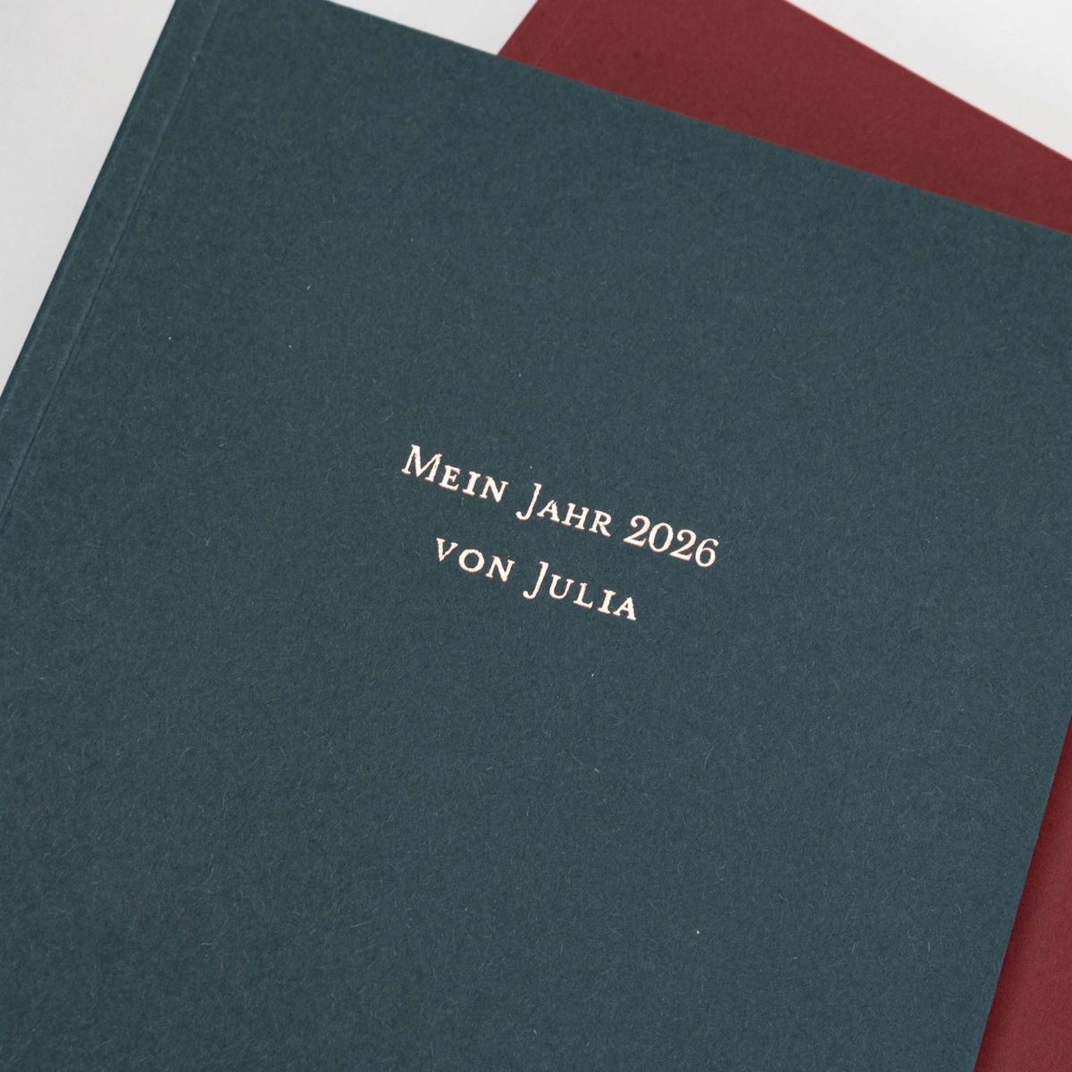 Notizbuch Softcover veredelt