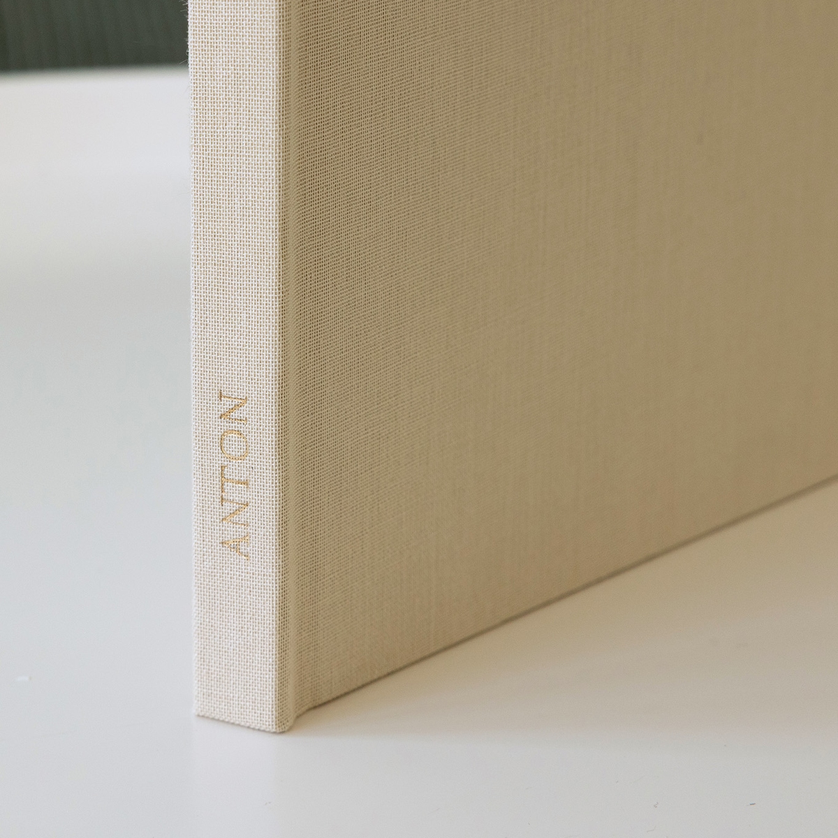 Fotobuch mit Stoffeinband Memories