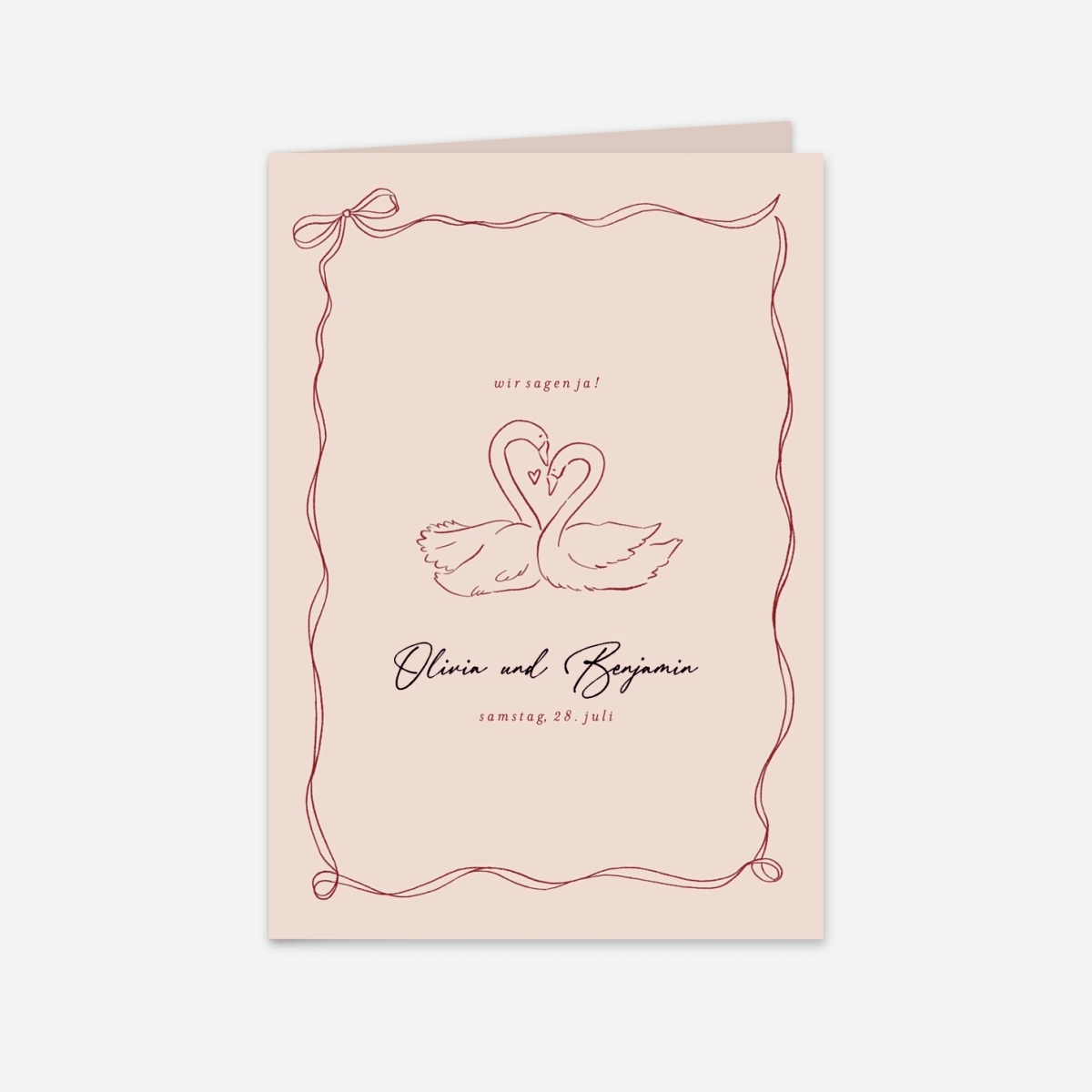 Hochzeitseinladung An deiner Seite