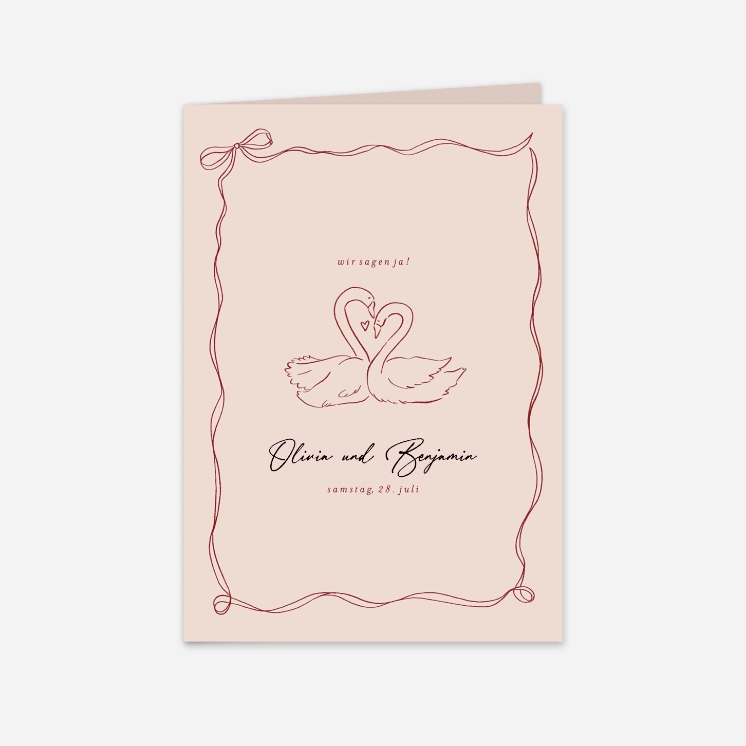 Hochzeitseinladung An deiner Seite