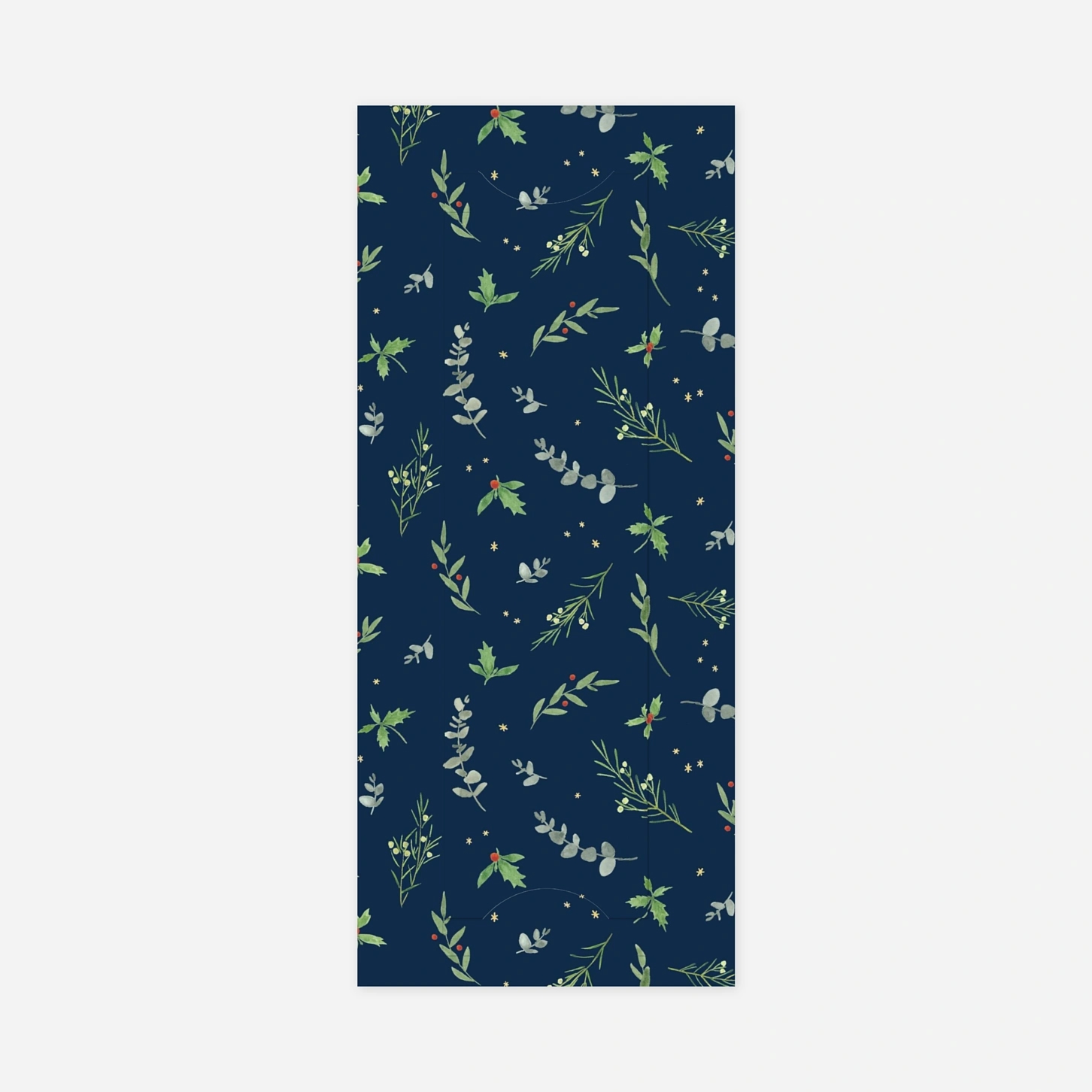 Weihnachtskarte Aquarelltanz