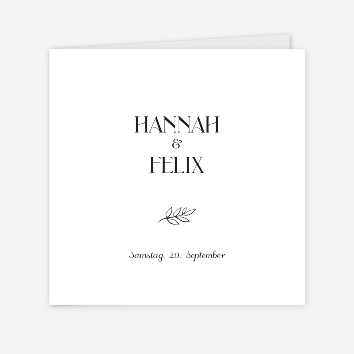 Hochzeitseinladung Baumgeist