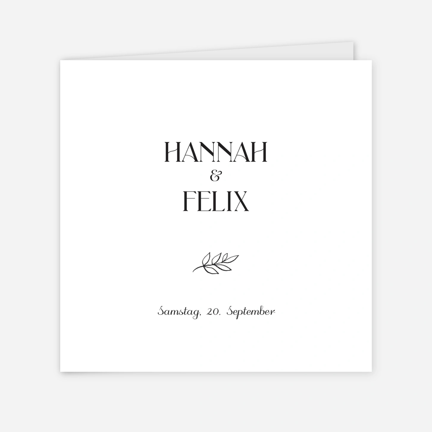 Hochzeitseinladung Baumgeist