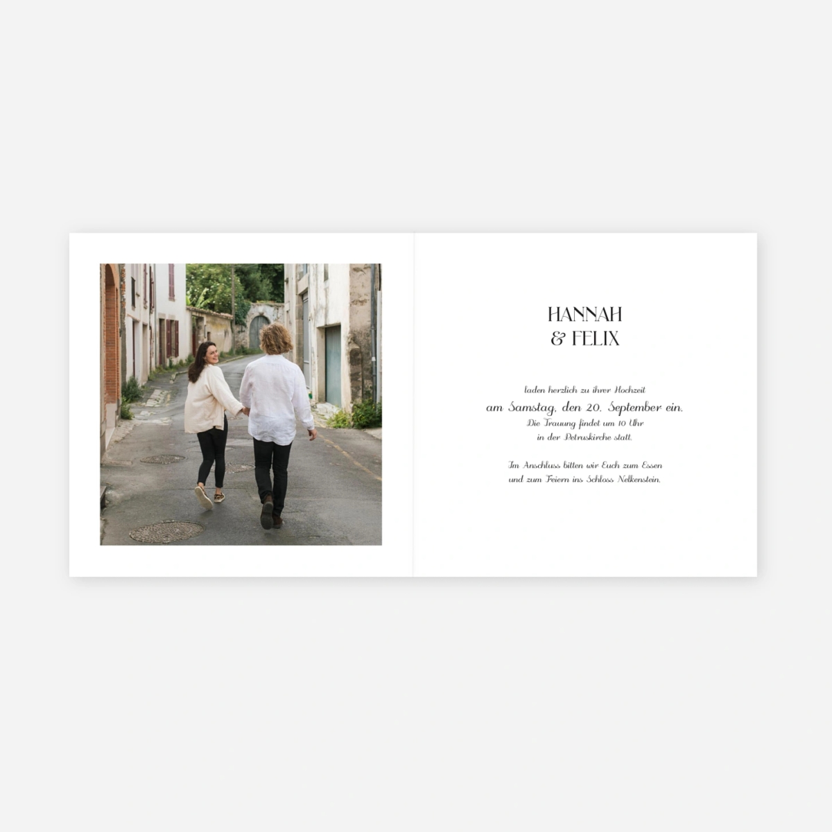 Hochzeitseinladung Baumgeist