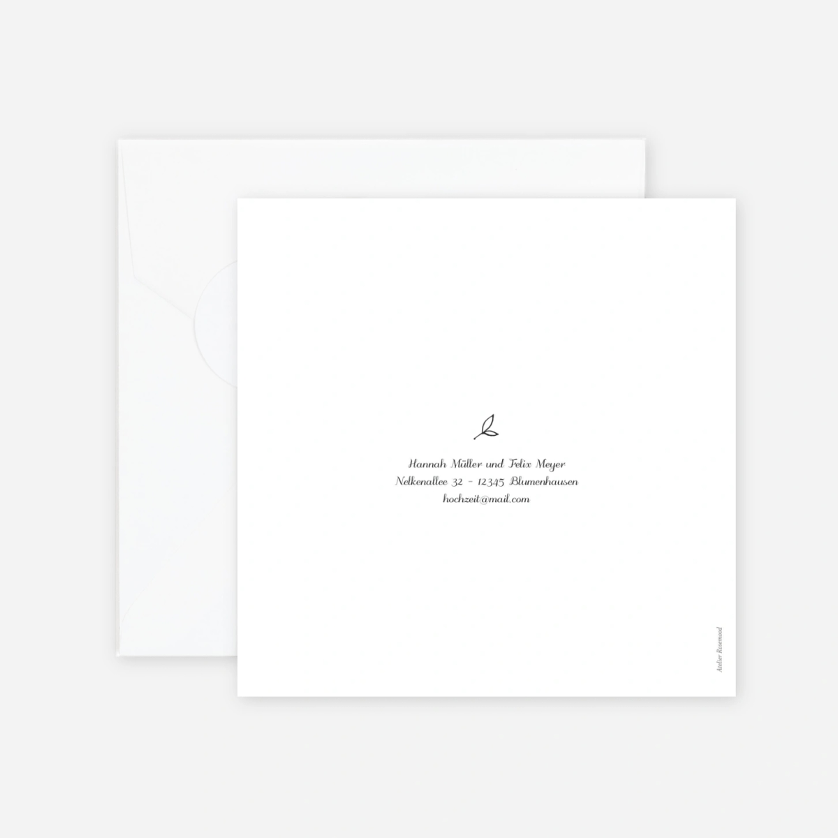 Hochzeitseinladung Baumgeist