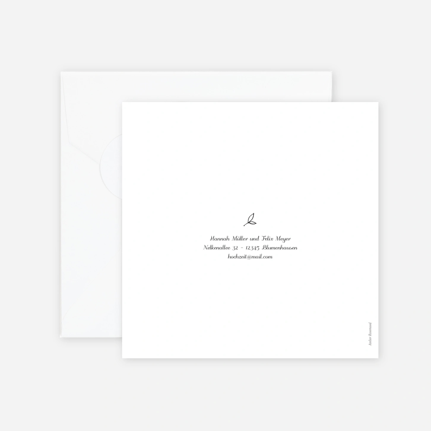 Hochzeitseinladung Baumgeist