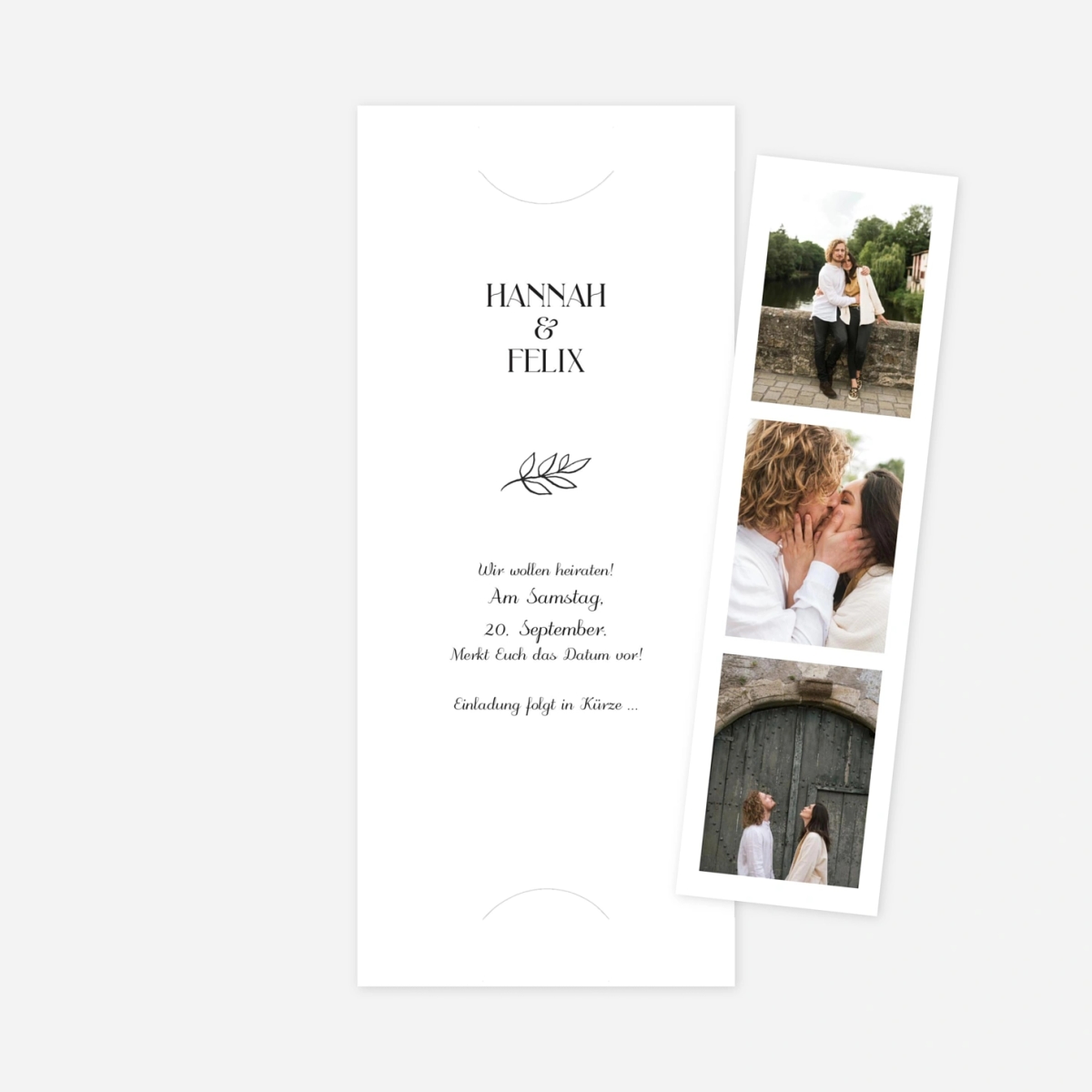 Save-the-Date Karte Baumgeist