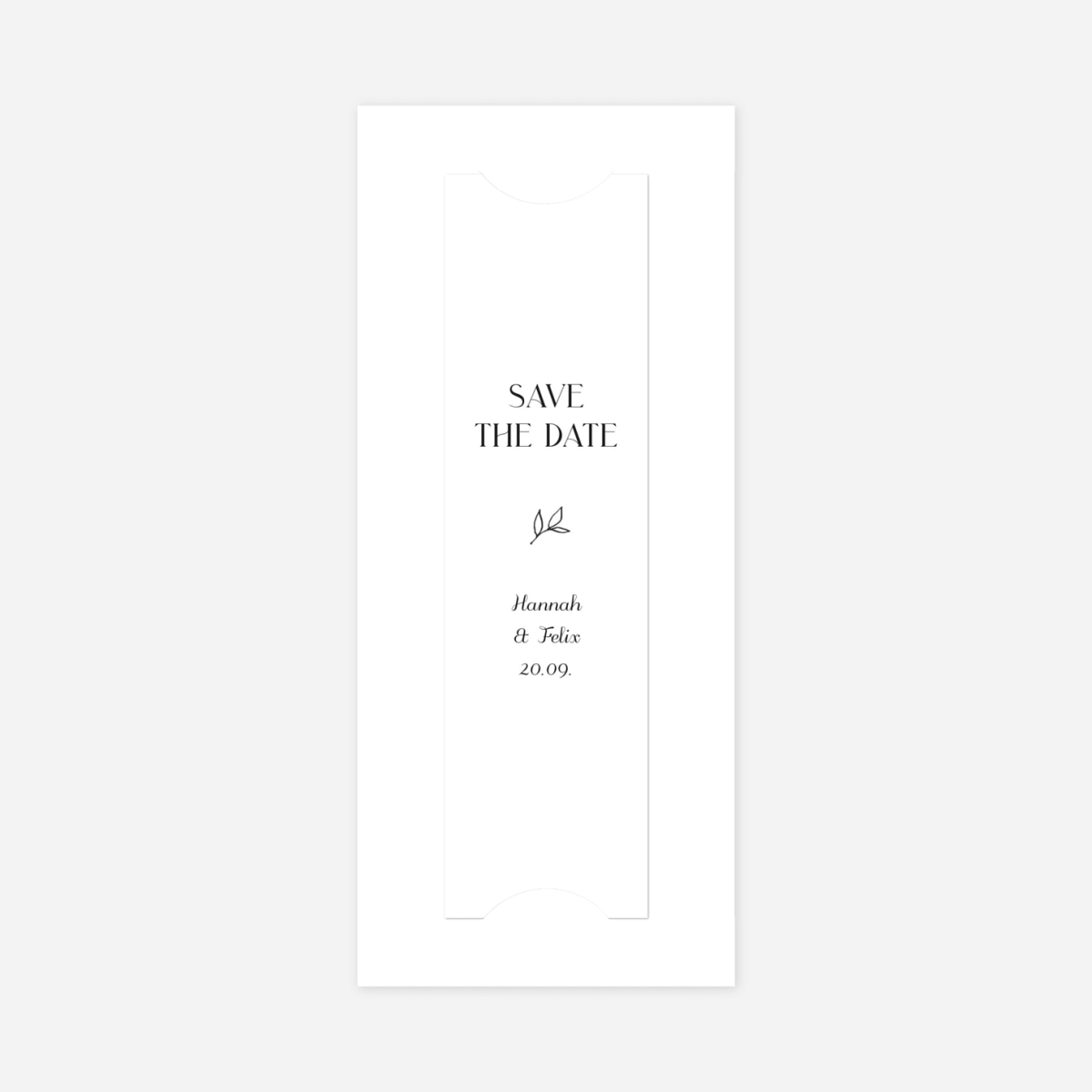 Save-the-Date Karte Baumgeist