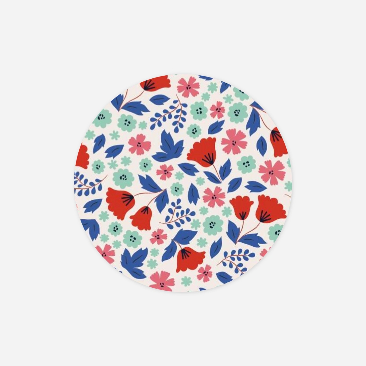 Aufkleber (Gastgeschenk) Blumenbett