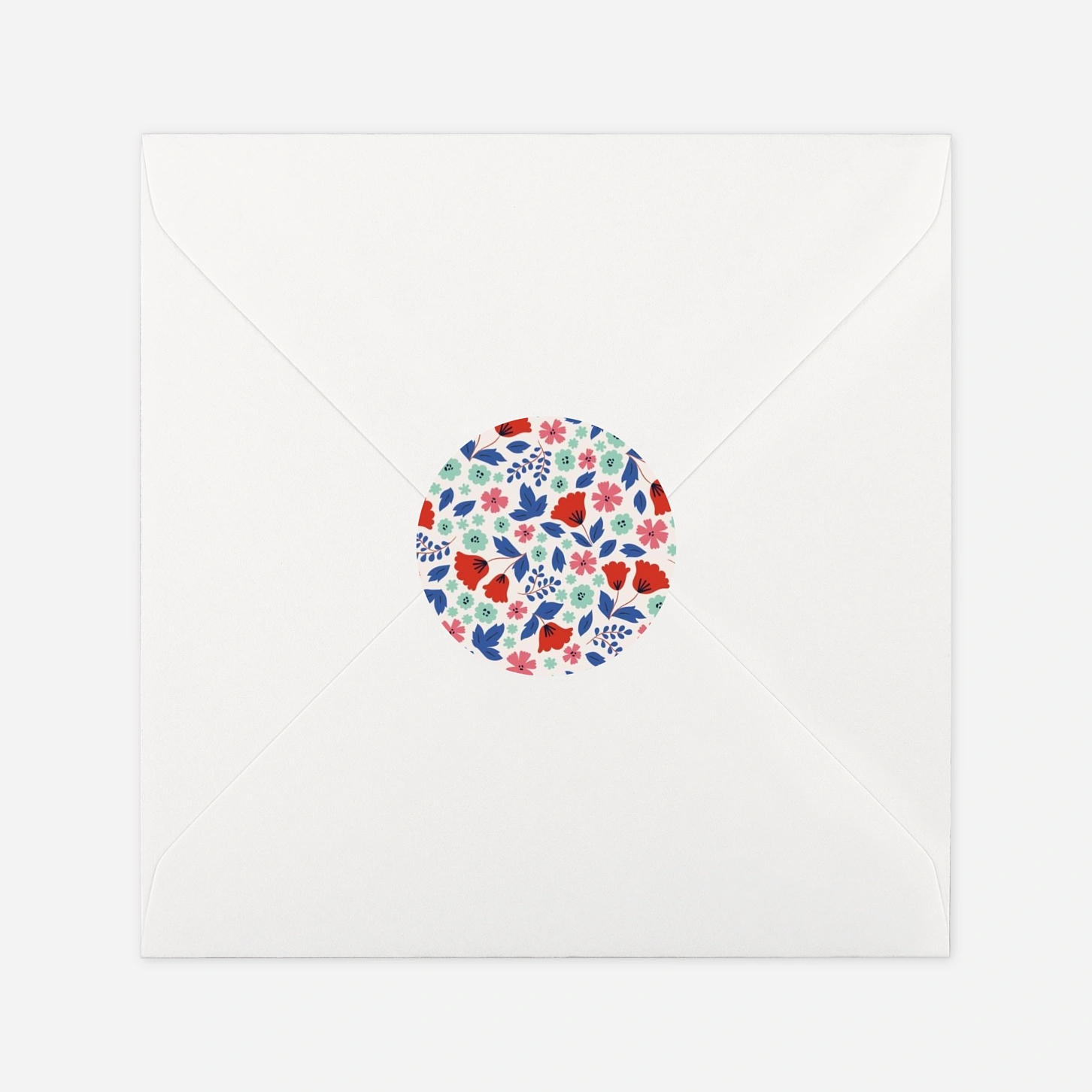 Aufkleber (Gastgeschenk) Blumenbett