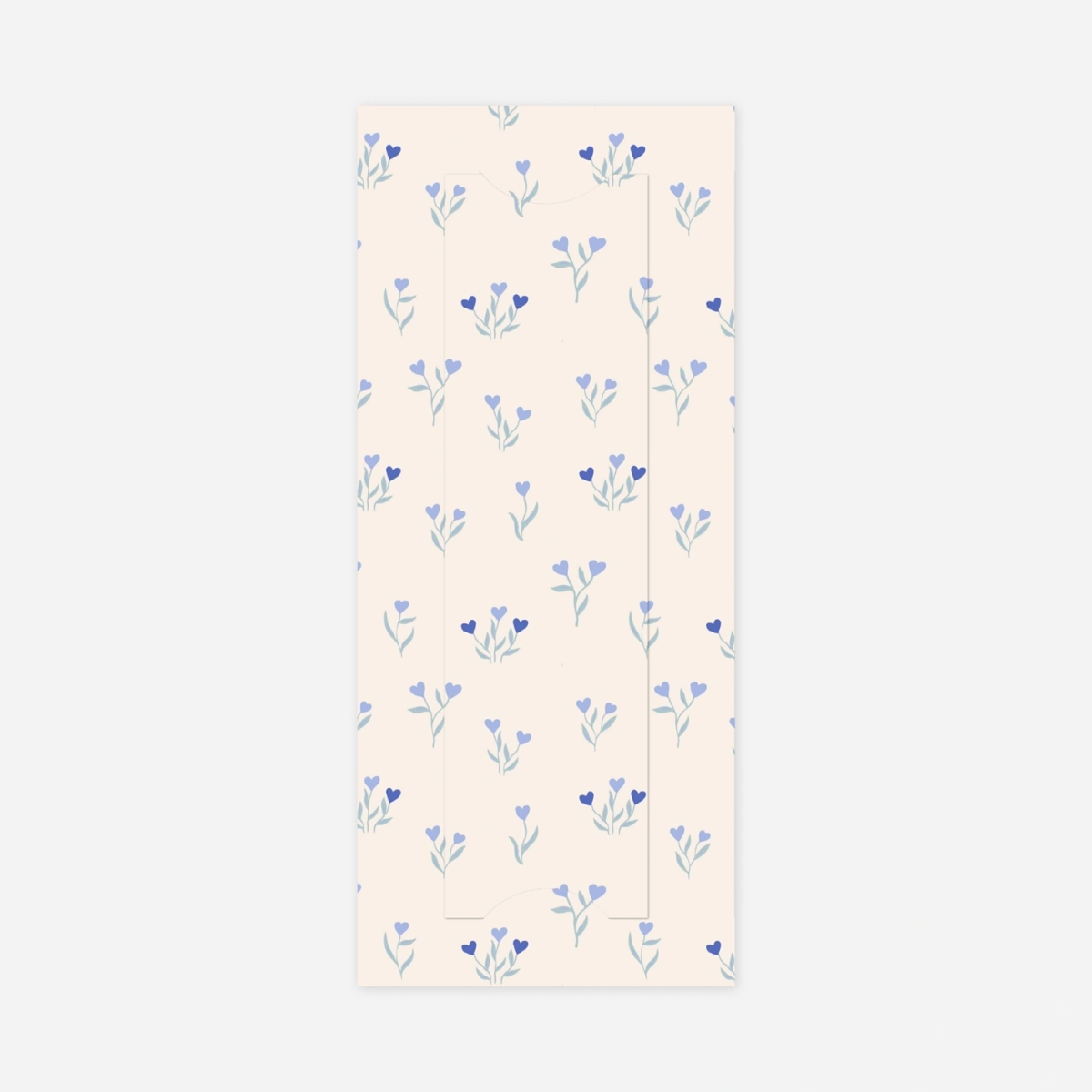 Geburtskarte Blumengarten